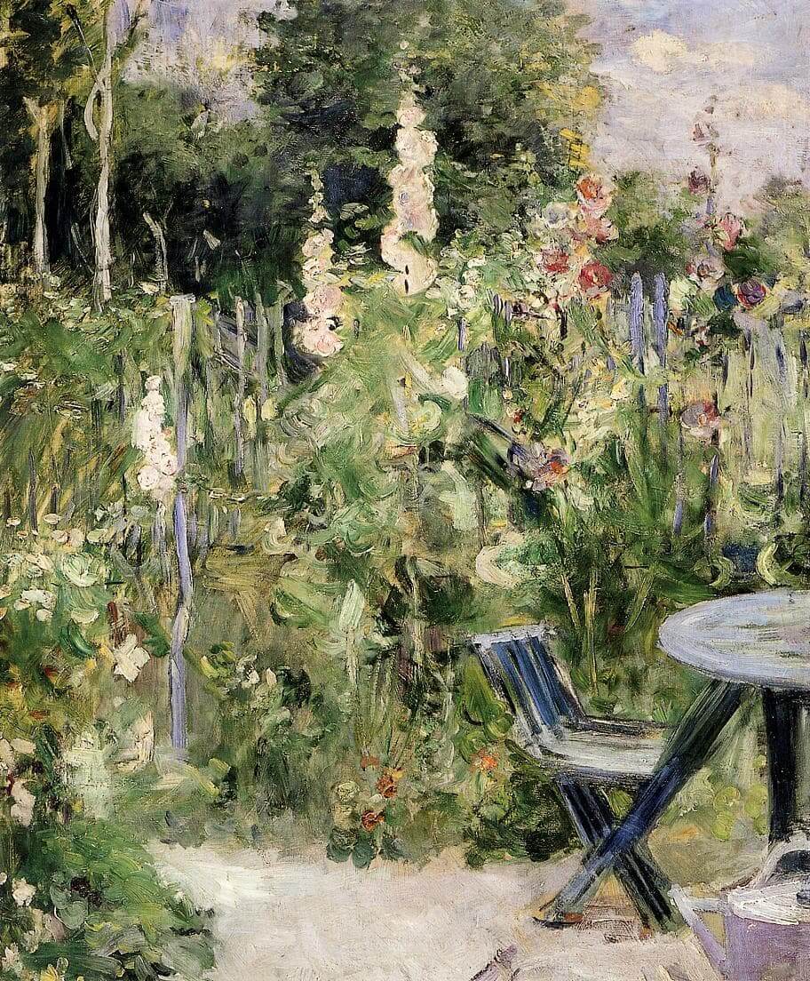 “Rozen Tremieres” door Berthe Morisot